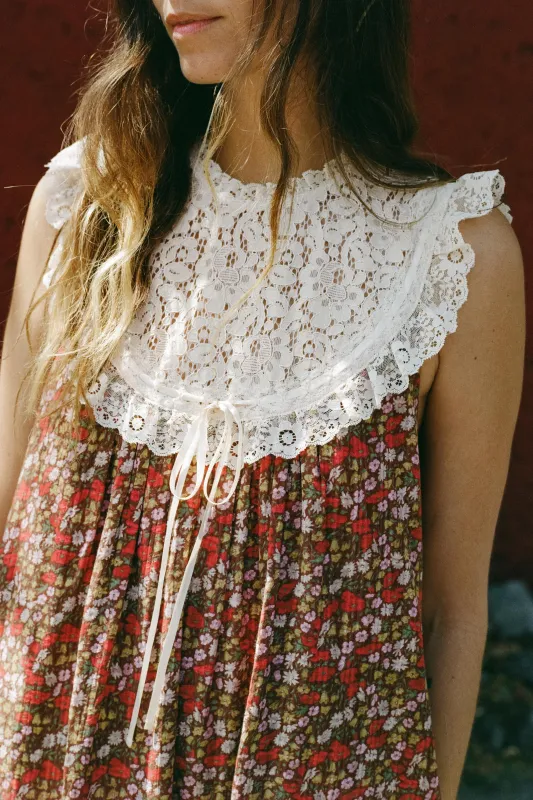 The Holly Dress | Carmine Flanders Poppy made by Christy Dawn