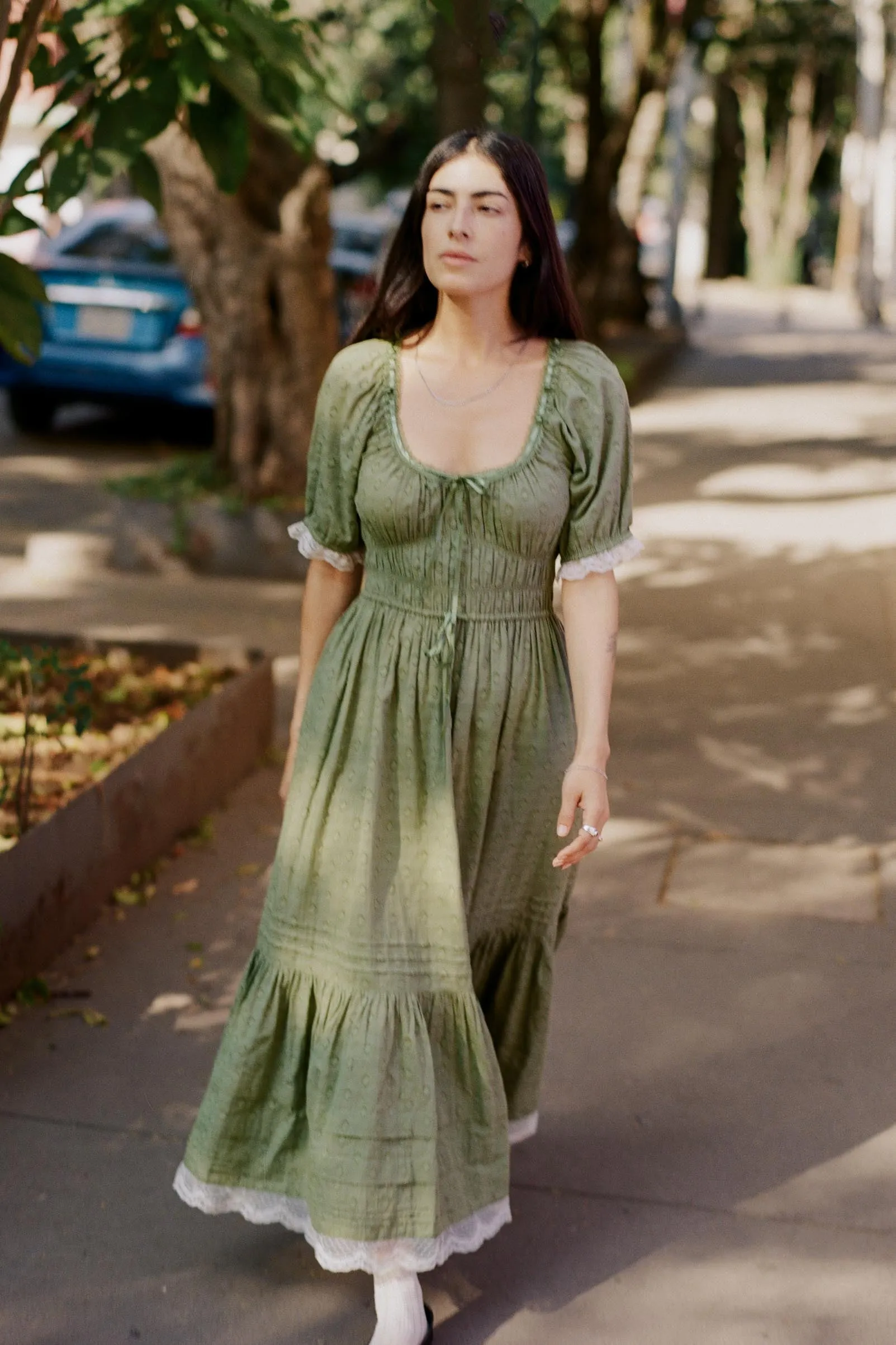 The Brynne Dress | Moss sold by Christy Dawn product image thumbnail 5