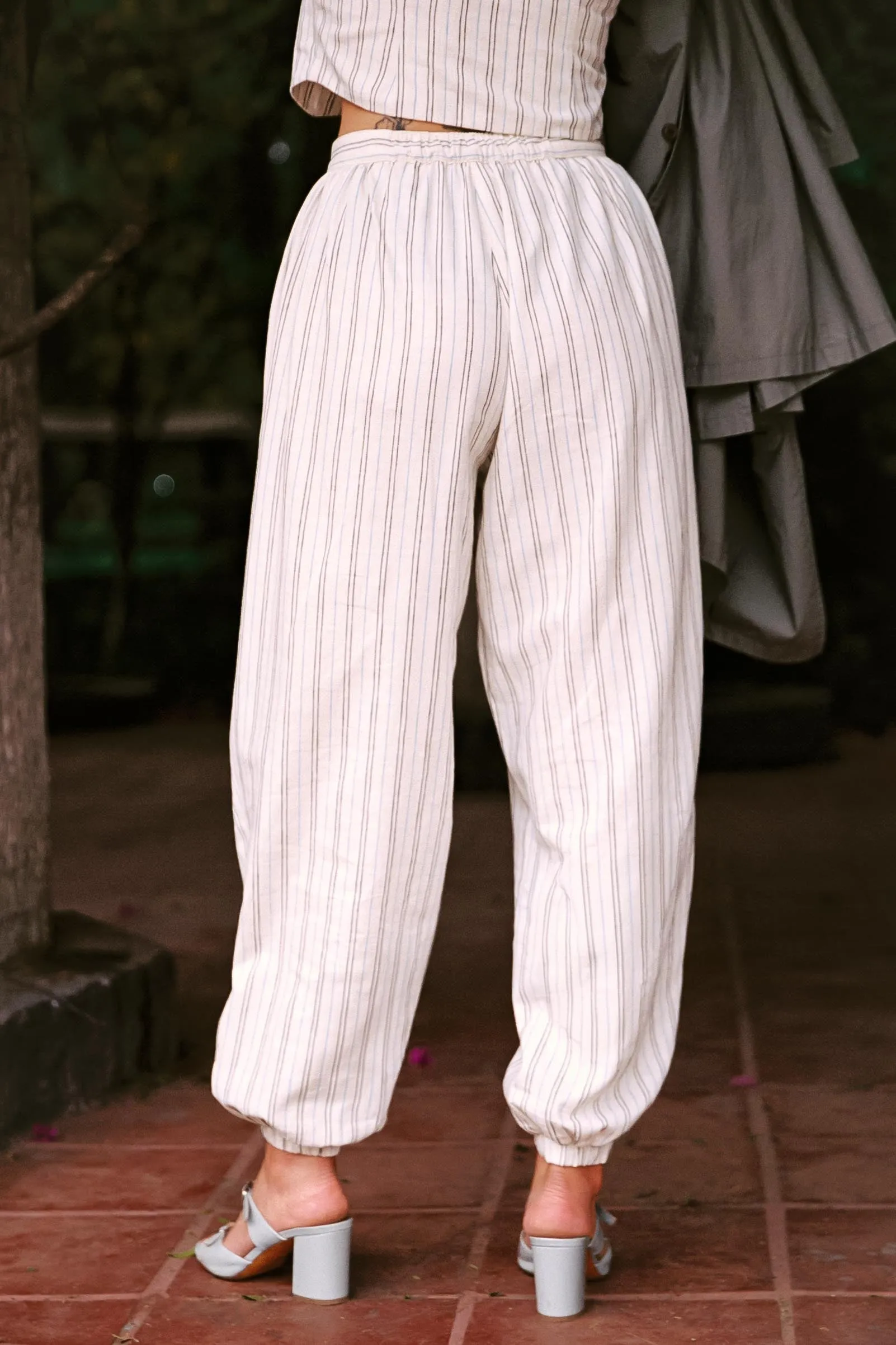 The Martin Pants | Dusk Stripe sold by Christy Dawn product image thumbnail 5