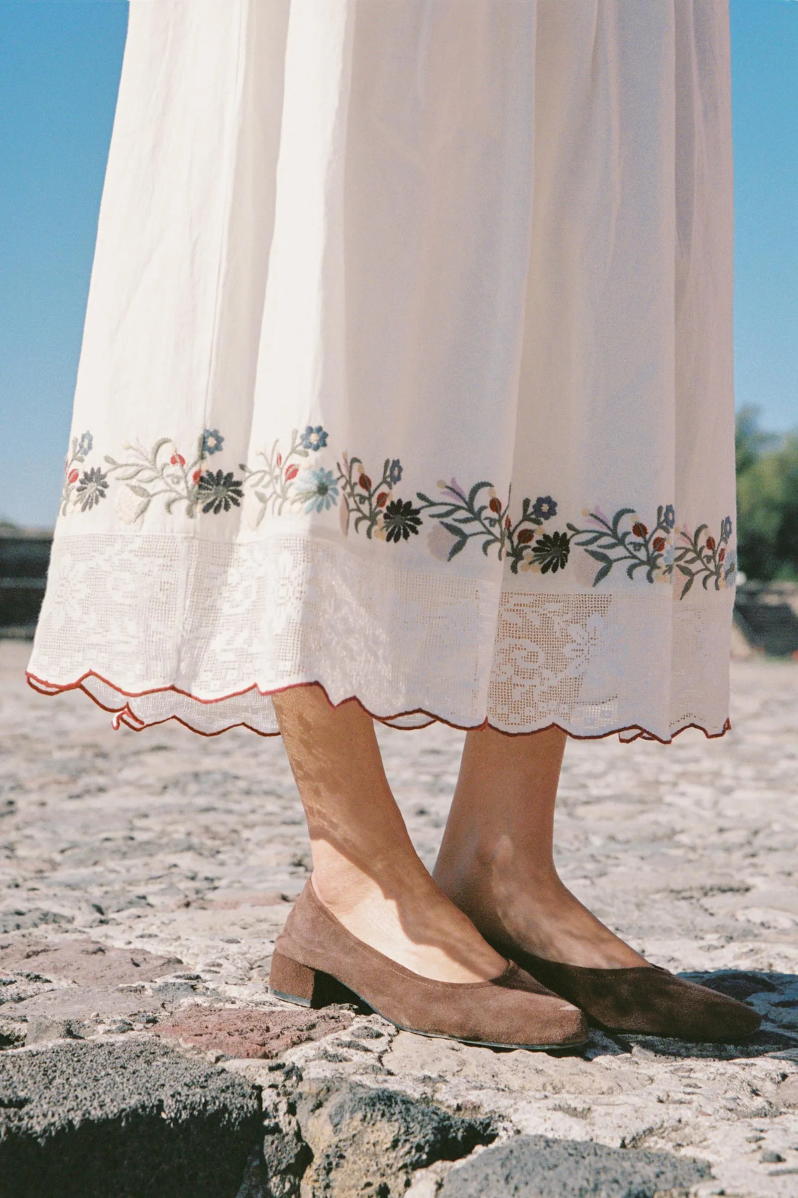 The Xander Skirt | Ecru sold by Christy Dawn product image thumbnail 4