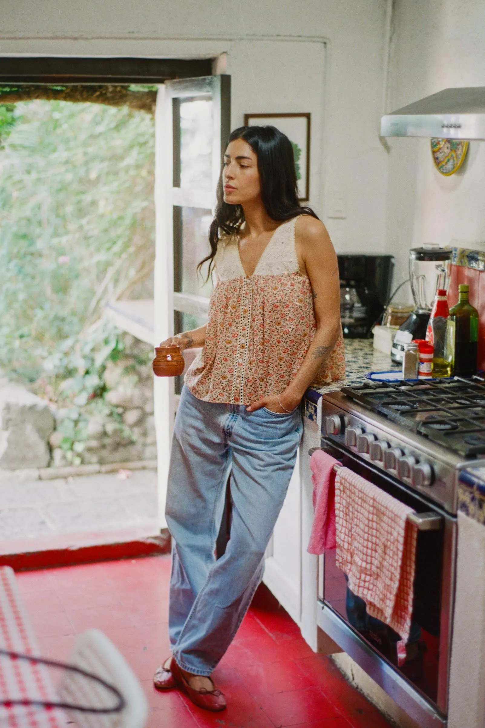 The Lidia Blouse | Wild Bloom sold by Christy Dawn product image thumbnail 4