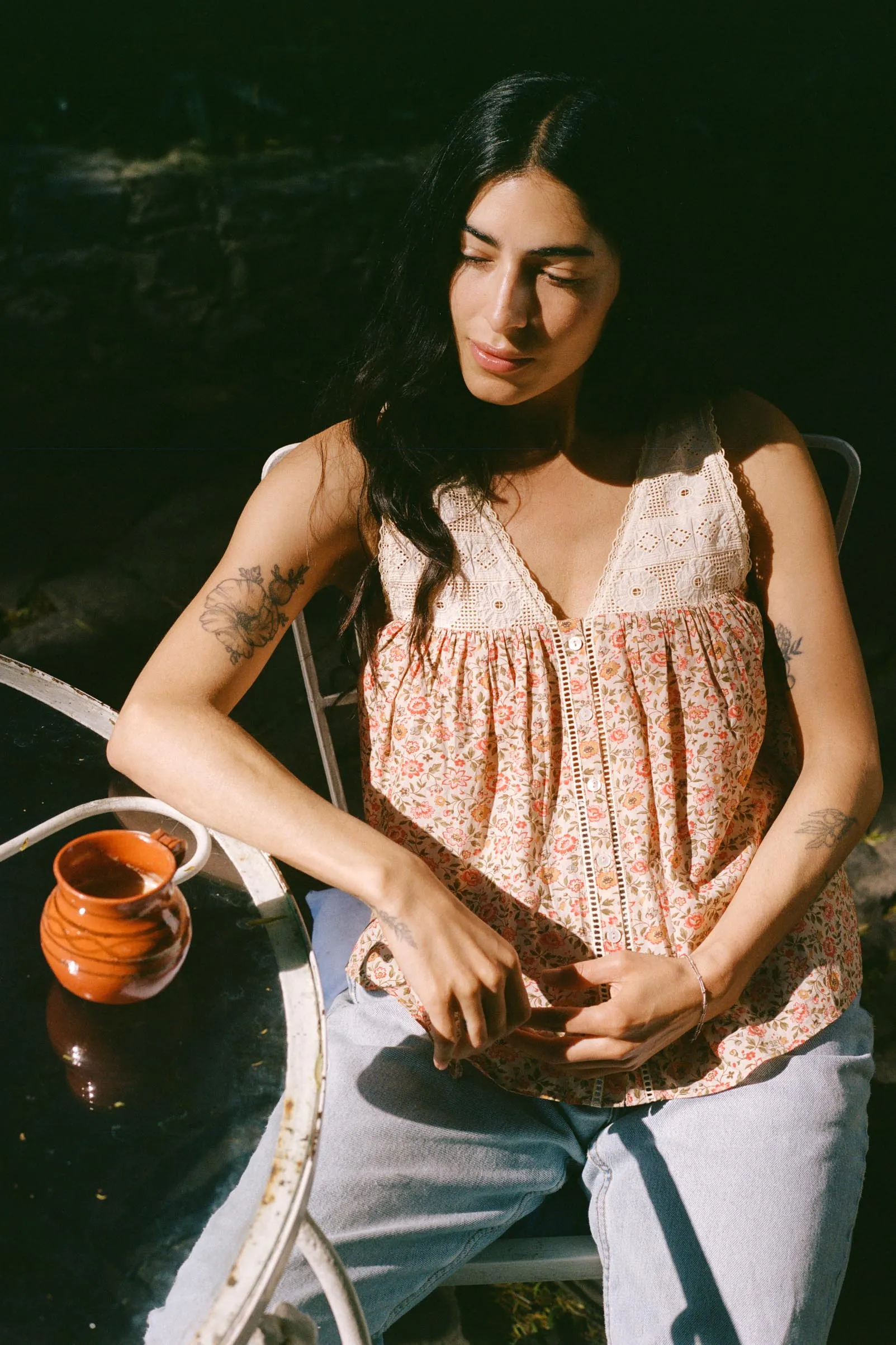 The Lidia Blouse | Wild Bloom sold by Christy Dawn product image thumbnail 5