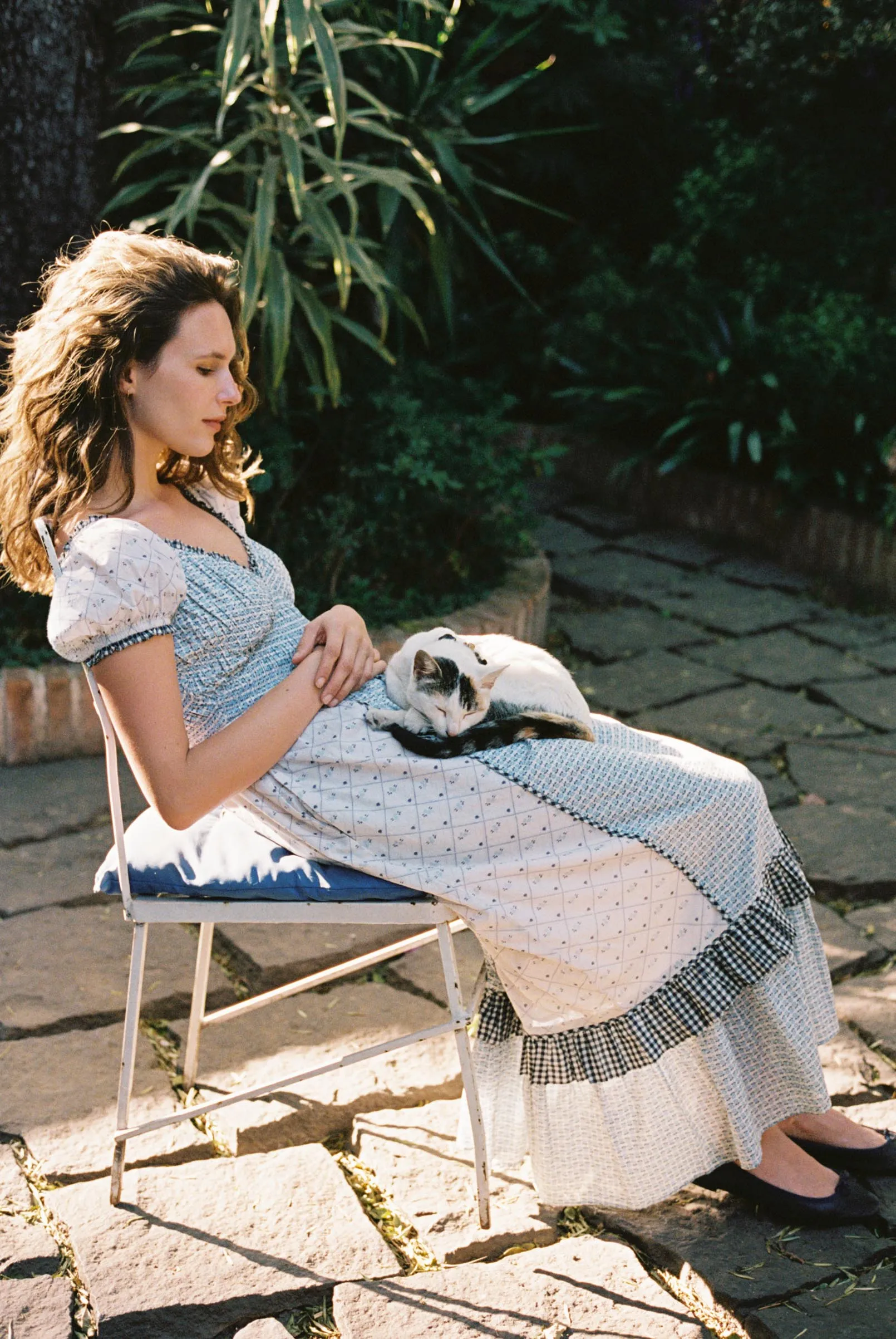 The Matilde Dress | Dotted Plaid sold by Christy Dawn product image thumbnail 5