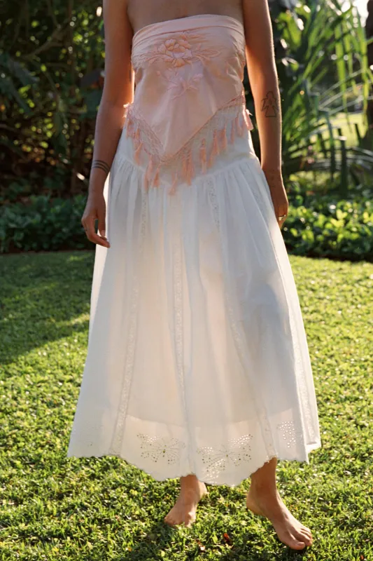 The Edna Skirt | Alabaster made by Christy Dawn