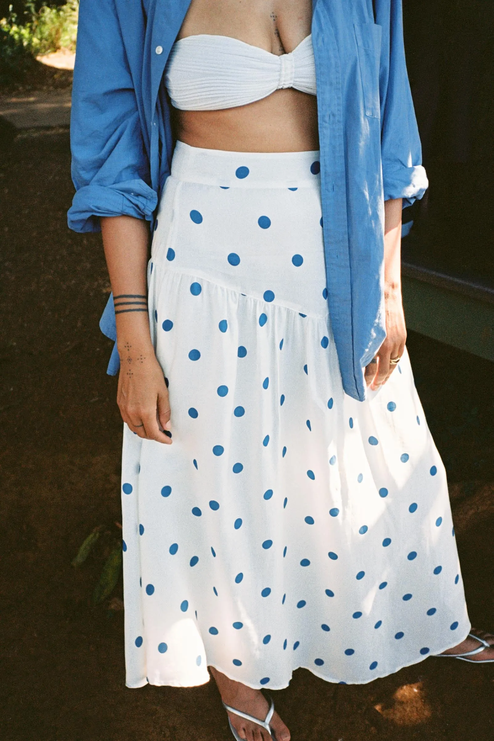 The Edna Skirt | Azure Dot sold by Christy Dawn product image thumbnail 3