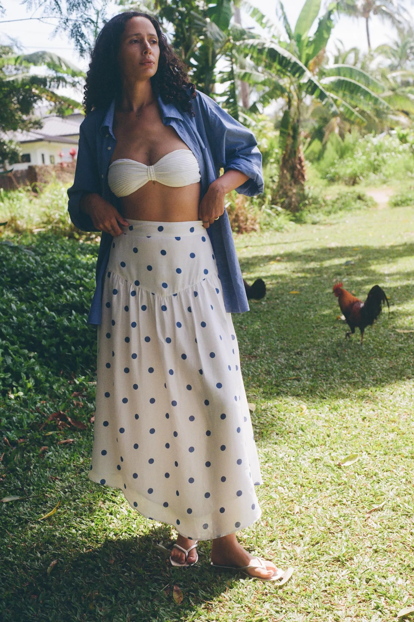 The Edna Skirt | Azure Dot sold by Christy Dawn product image thumbnail 2