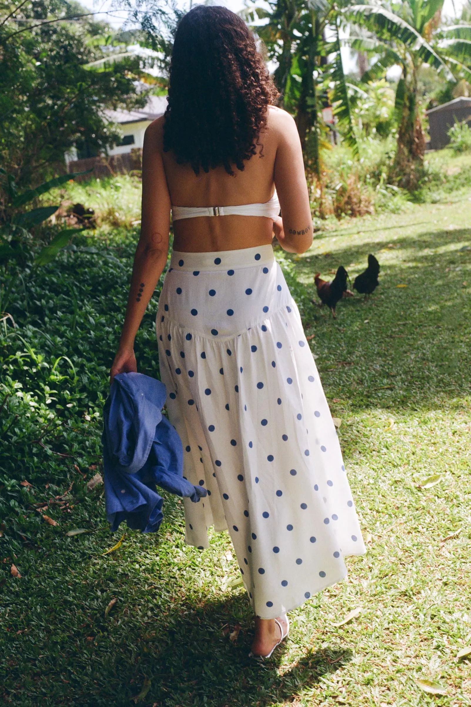 The Edna Skirt | Azure Dot sold by Christy Dawn product image thumbnail 4