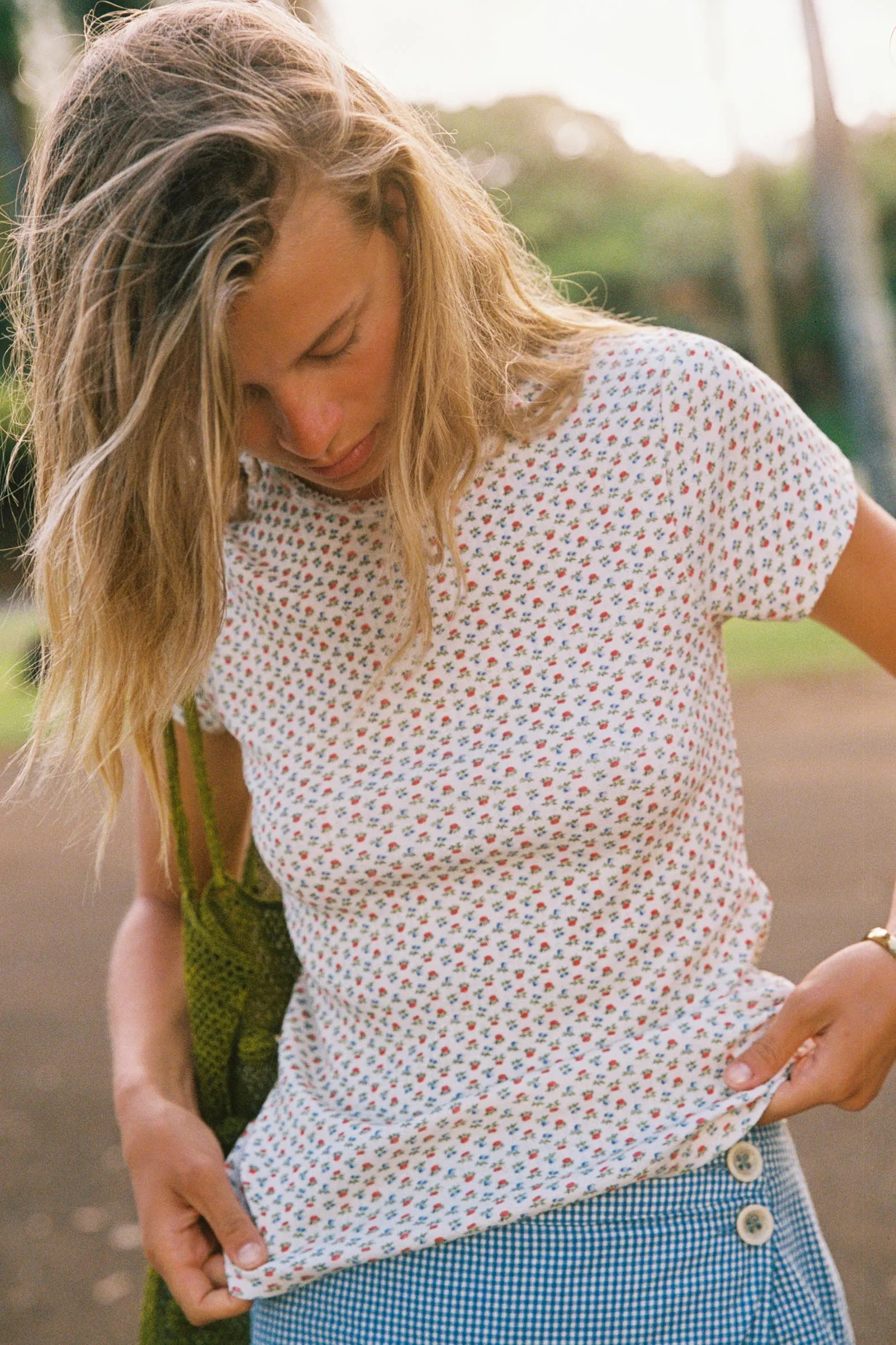 The Rayne Tee | Summer Orchard sold by Christy Dawn product image thumbnail 5