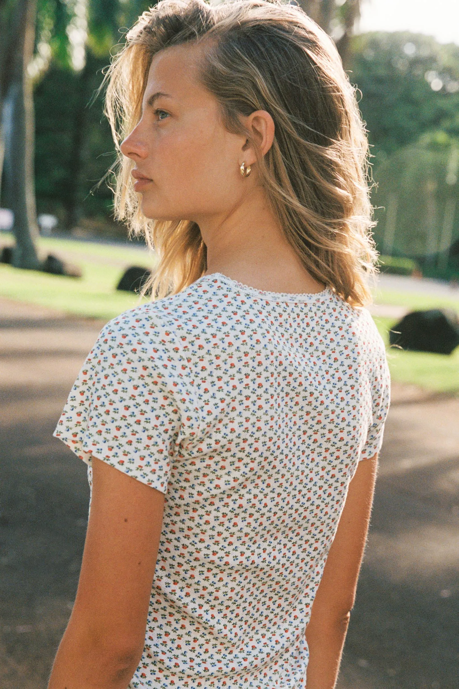 The Rayne Tee | Summer Orchard sold by Christy Dawn product image thumbnail 4