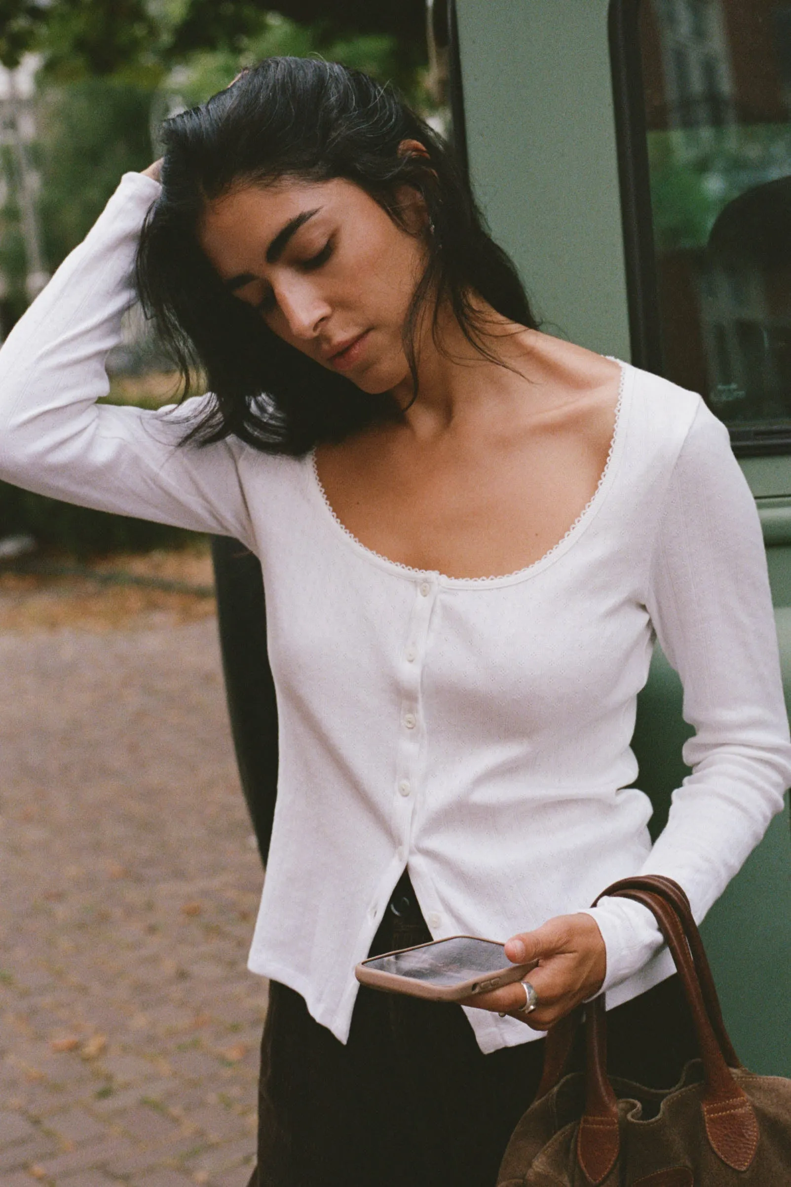 The Eda Top | Ivory sold by Christy Dawn product image thumbnail 4