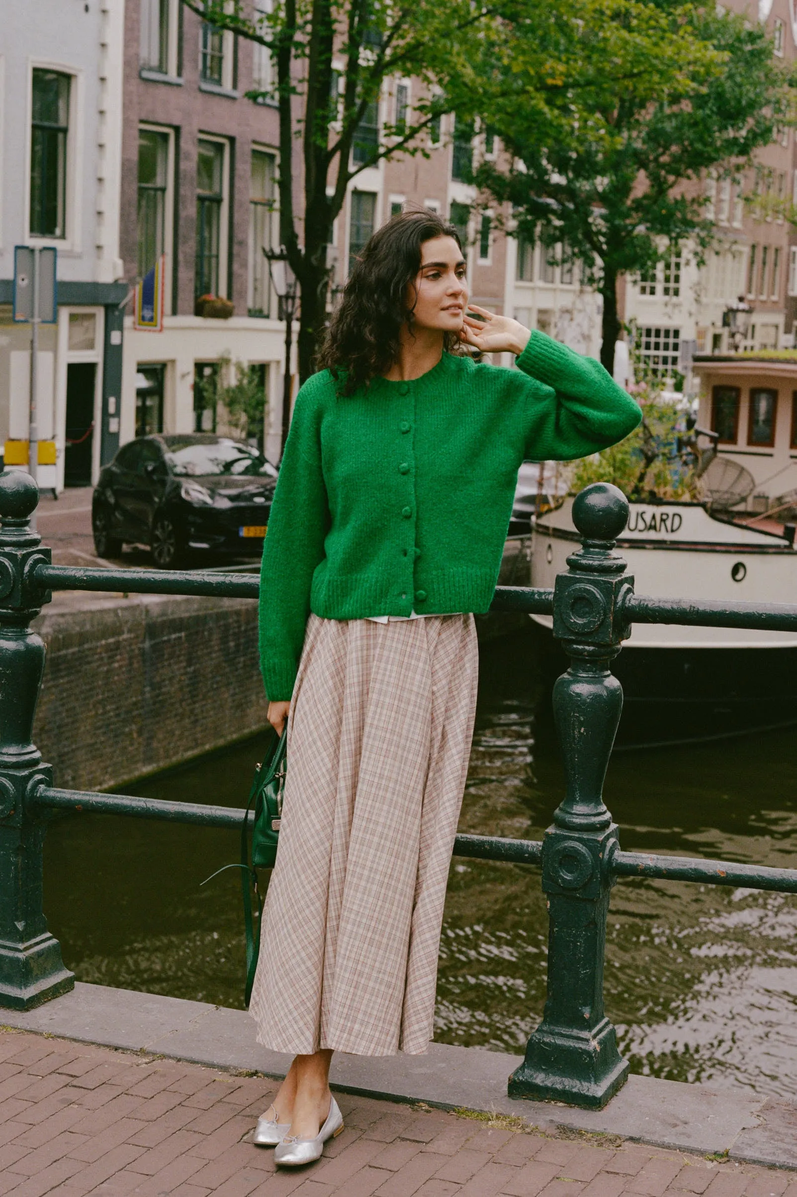 The Forever Cardigan | Grass sold by Christy Dawn product image thumbnail 3