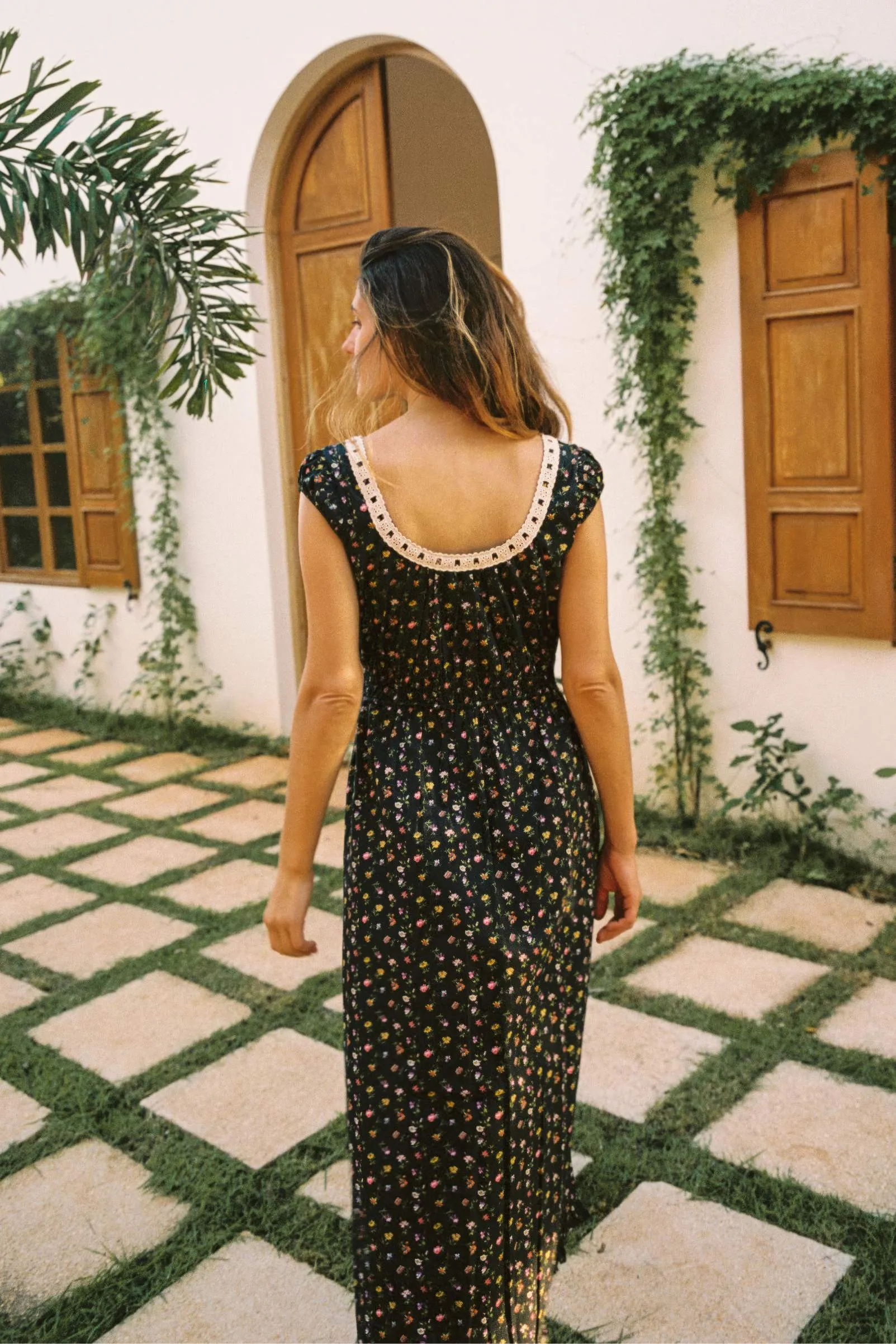 The Kelly Dress | Night Garden sold by Christy Dawn product image thumbnail 5