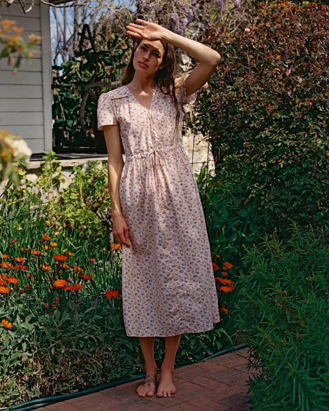 The Dawn Dress Petites | Oat Straw Cream sold by Christy Dawn