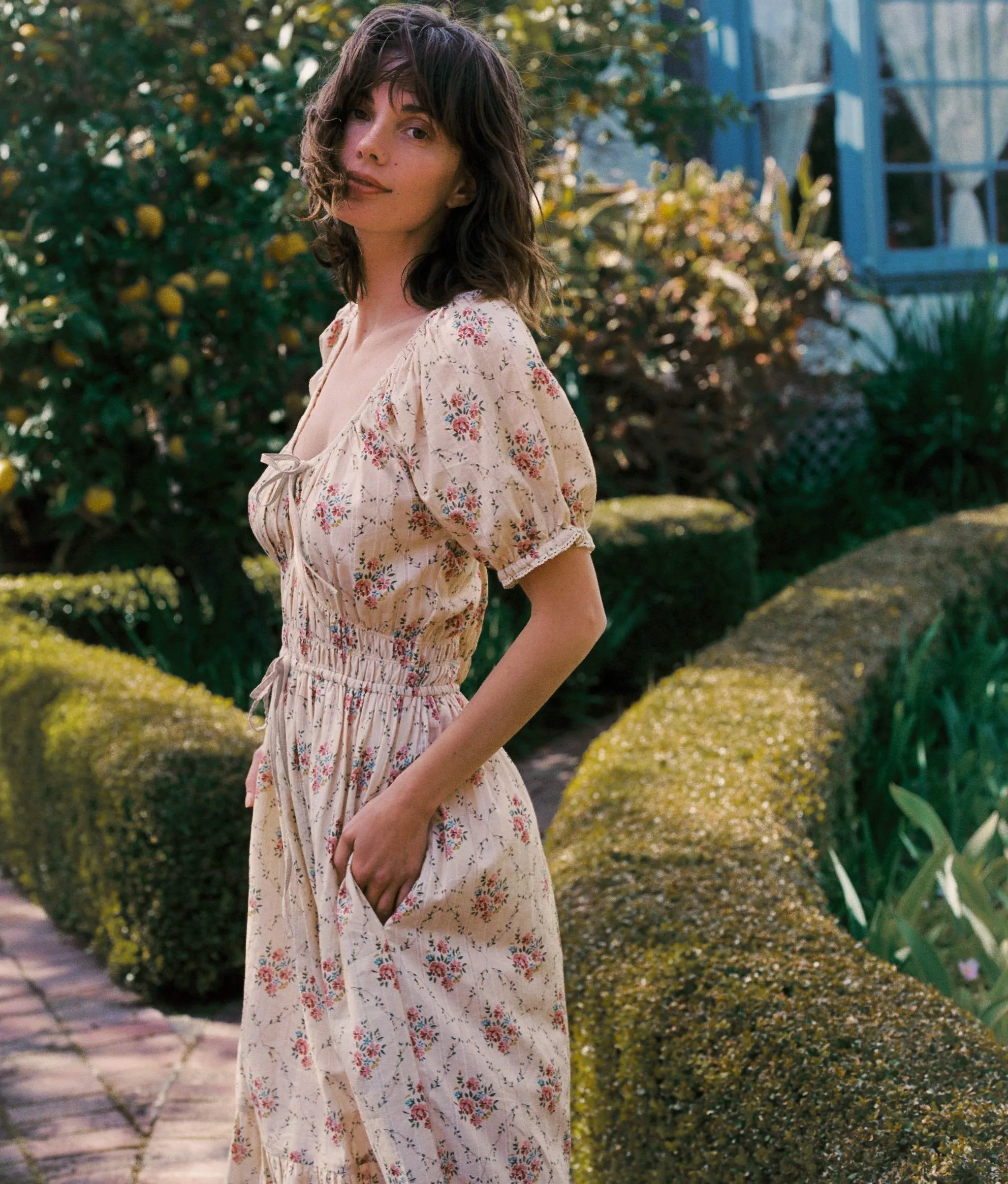 The Brynne Dress | Vine Bouquet sold by Christy Dawn product image thumbnail 4