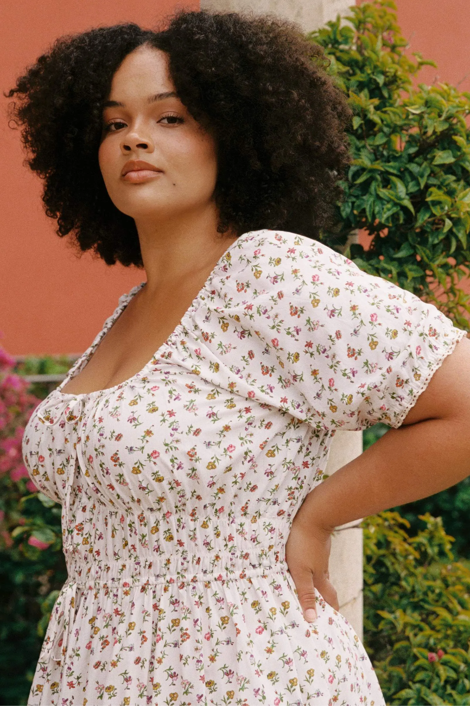 The Brynne Dress Extended | Cream Garden sold by Christy Dawn product image thumbnail 5