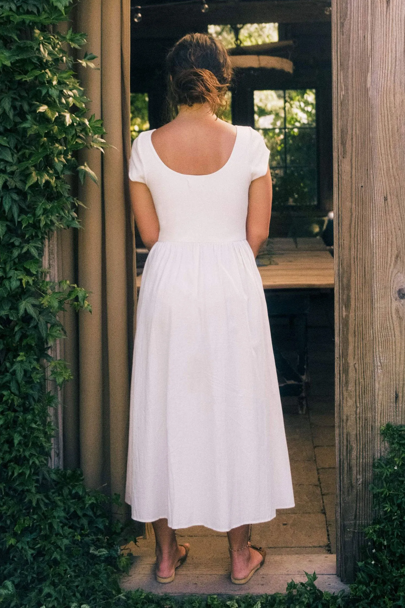 The Monica Dress | Petal Pink sold by Christy Dawn product image thumbnail 4