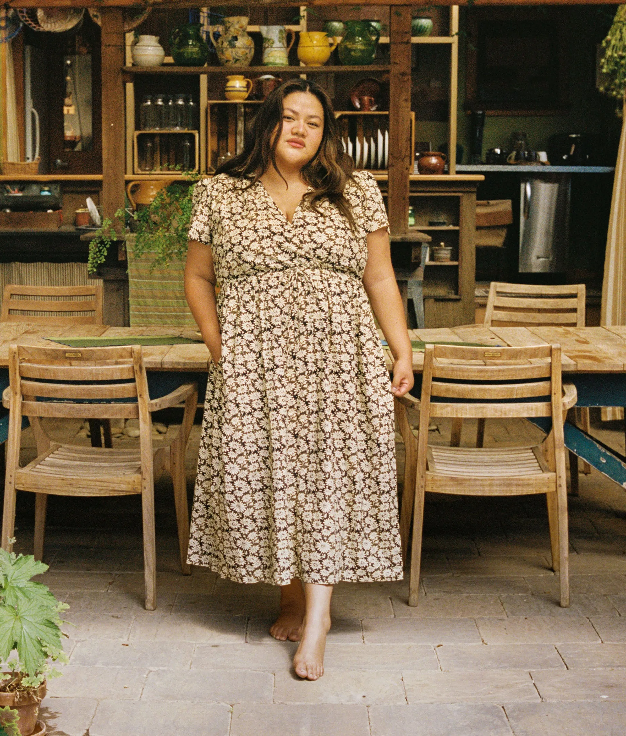 The Dawn Dress Extended | Night Chamomile sold by Christy Dawn product image thumbnail 4