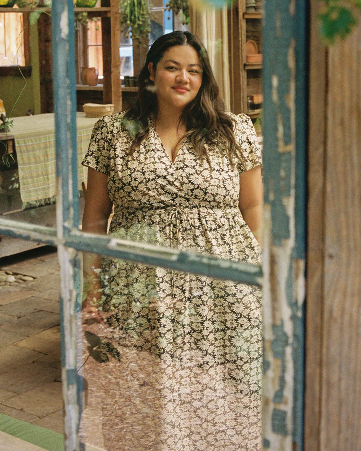 The Dawn Dress Extended | Night Chamomile sold by Christy Dawn