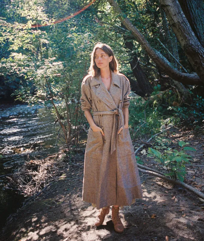 The Marlow Trench | Tobacco Specks sold by Christy Dawn