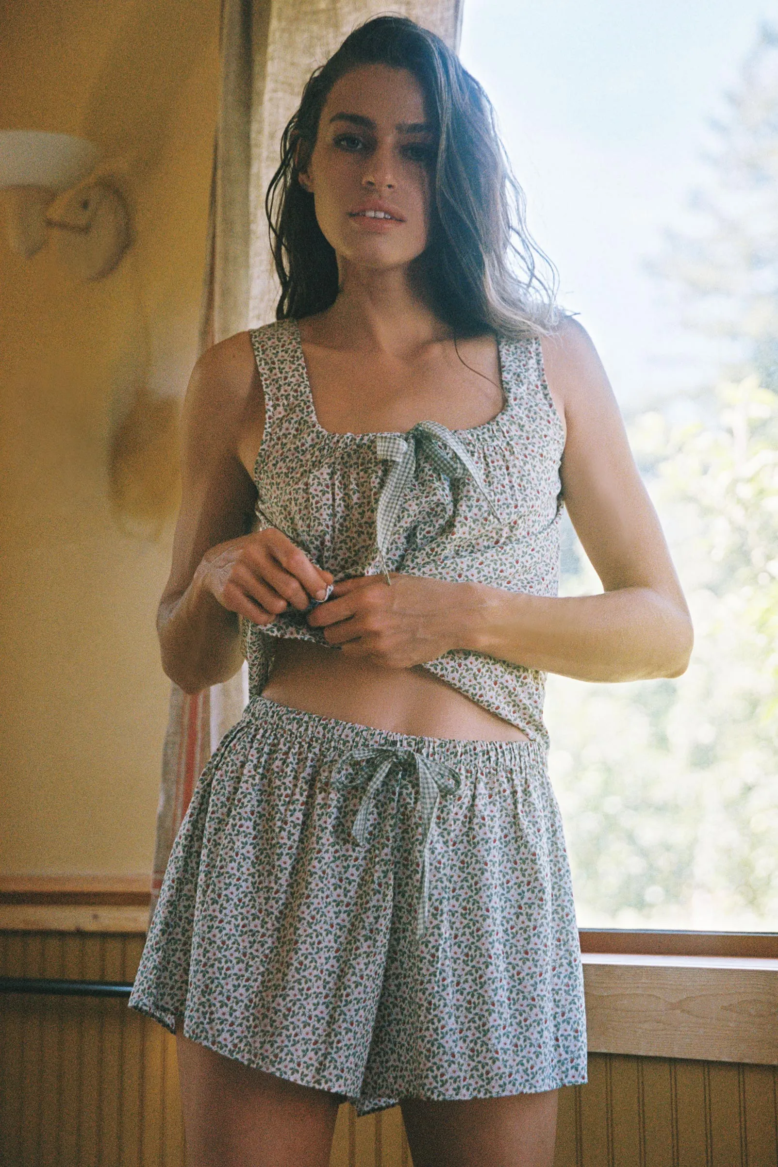 The Leni Set | Creme Strawberry sold by Christy Dawn product image thumbnail 3