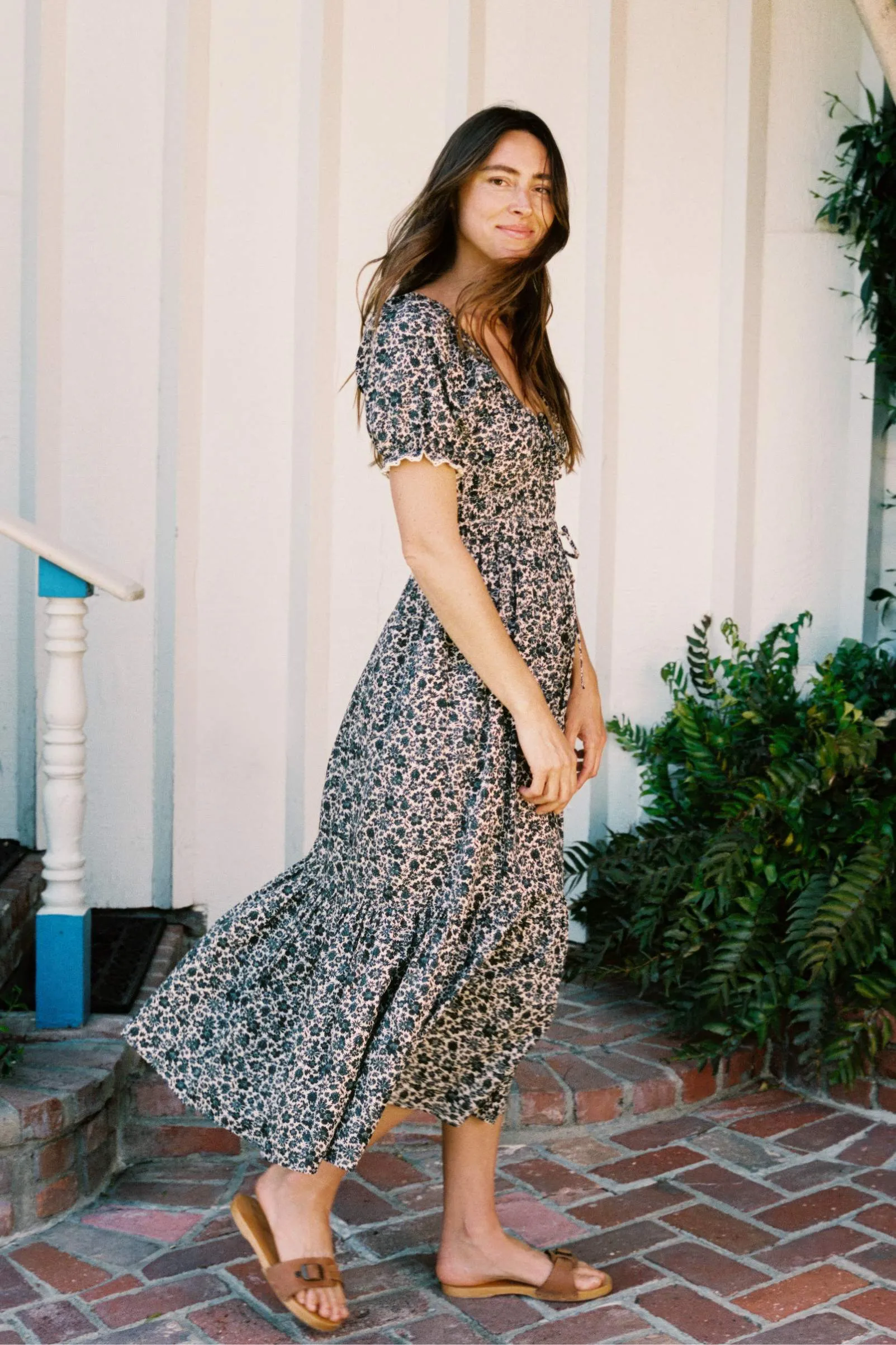 The Brynne Dress Petites | Daisy Black sold by Christy Dawn product image thumbnail 4