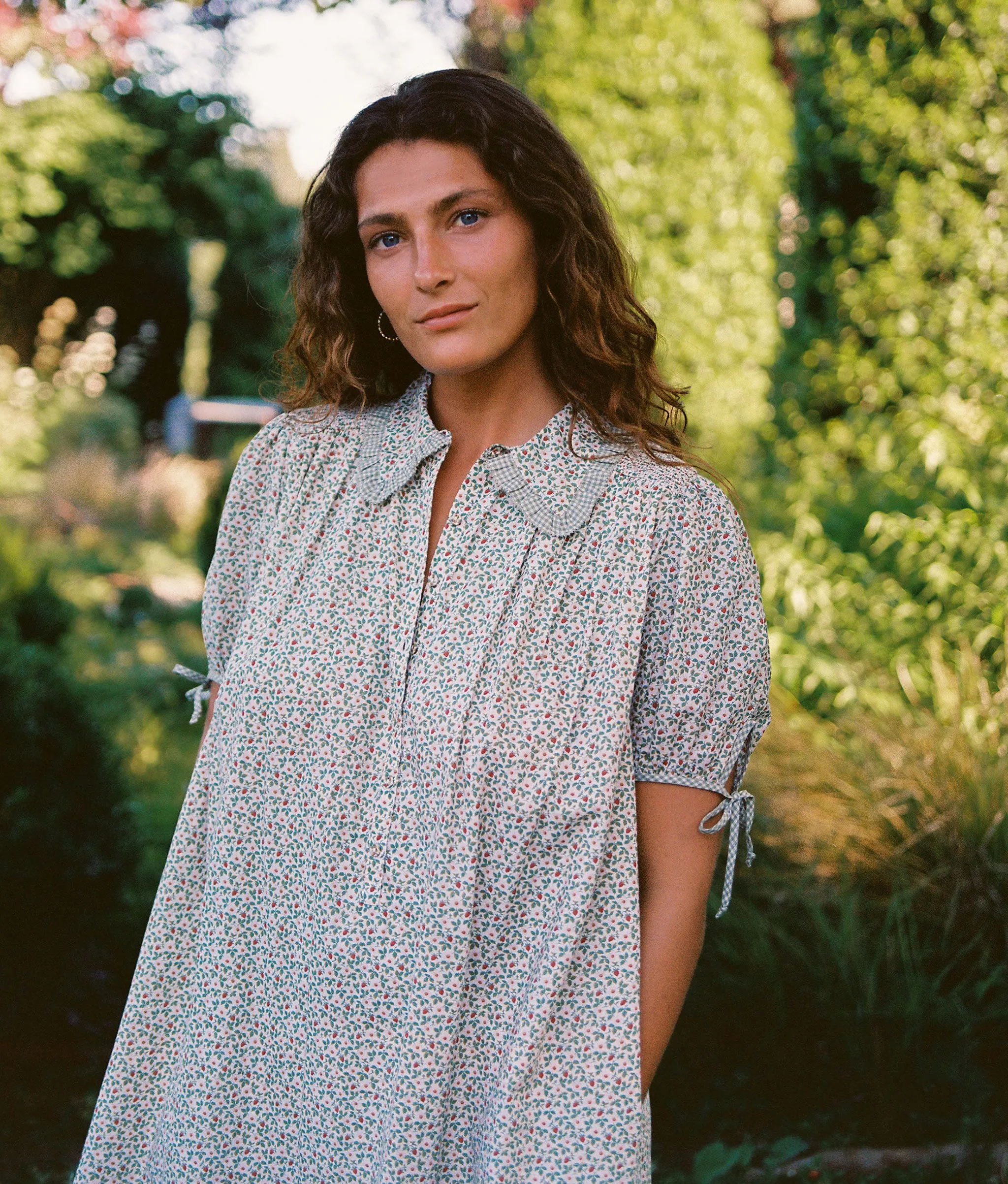 The Devin Dress | Creme Strawberry sold by Christy Dawn product image thumbnail 3