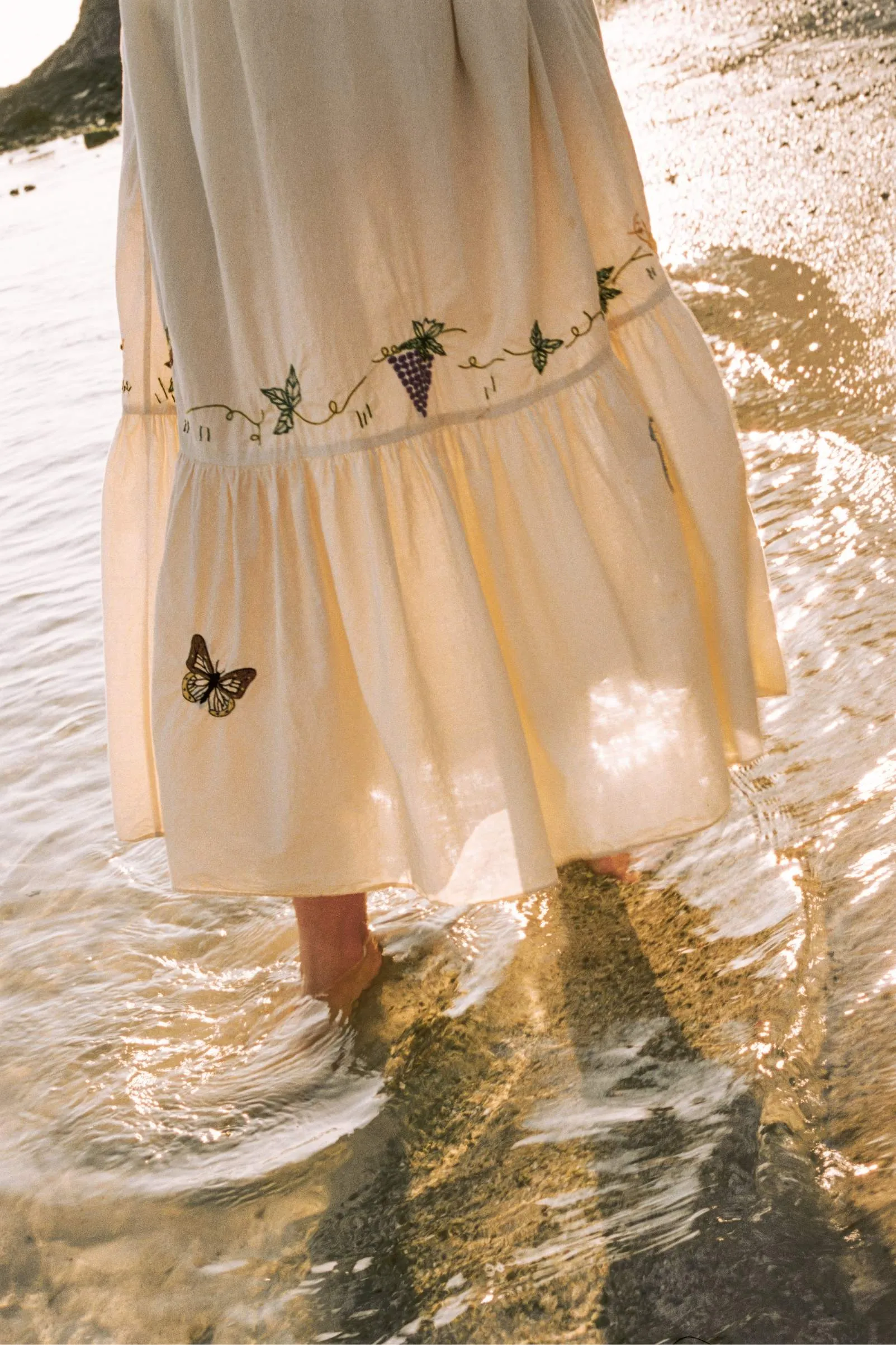 The Antonia Dress | Ecru sold by Christy Dawn product image thumbnail 4