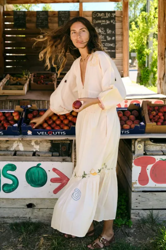 The Antonia Dress | Ecru sold by Christy Dawn