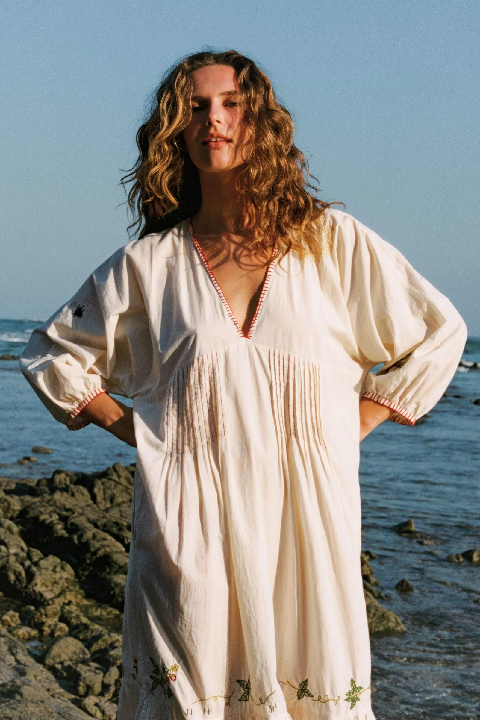 The Antonia Dress | Ecru sold by Christy Dawn product image thumbnail 5