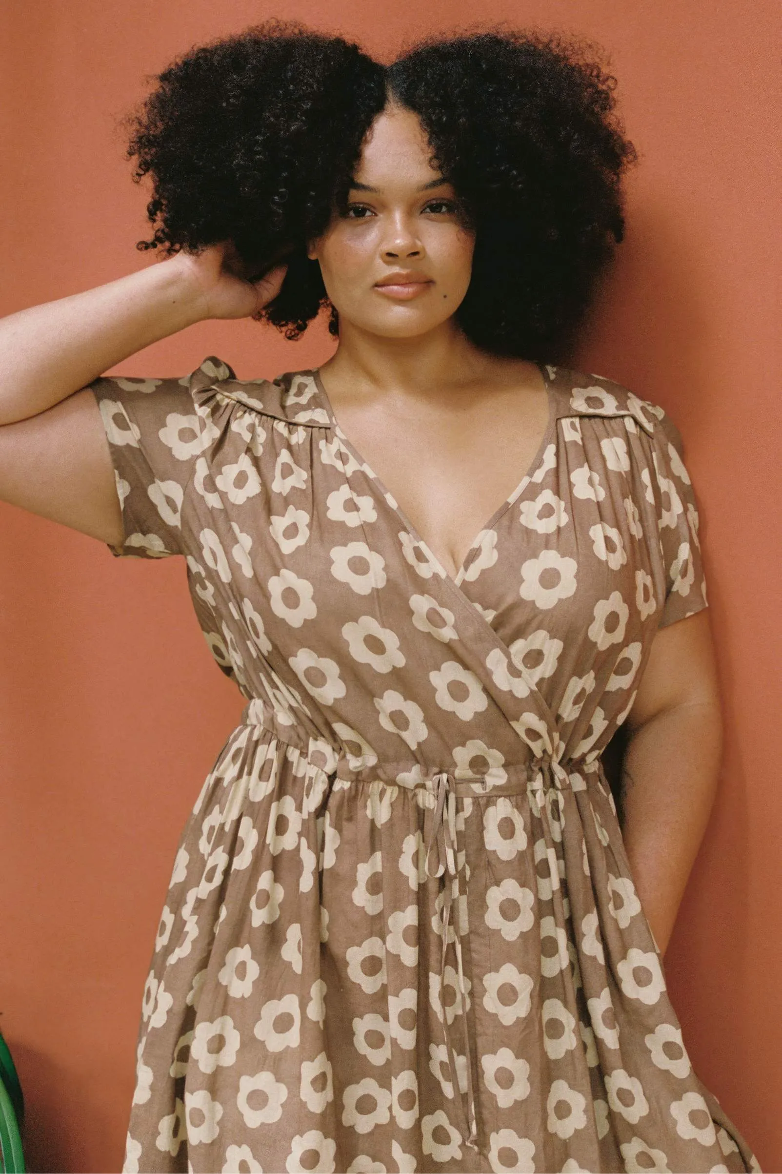 The Dawn Dress Extended | Mocha Daisy sold by Christy Dawn product image thumbnail 3