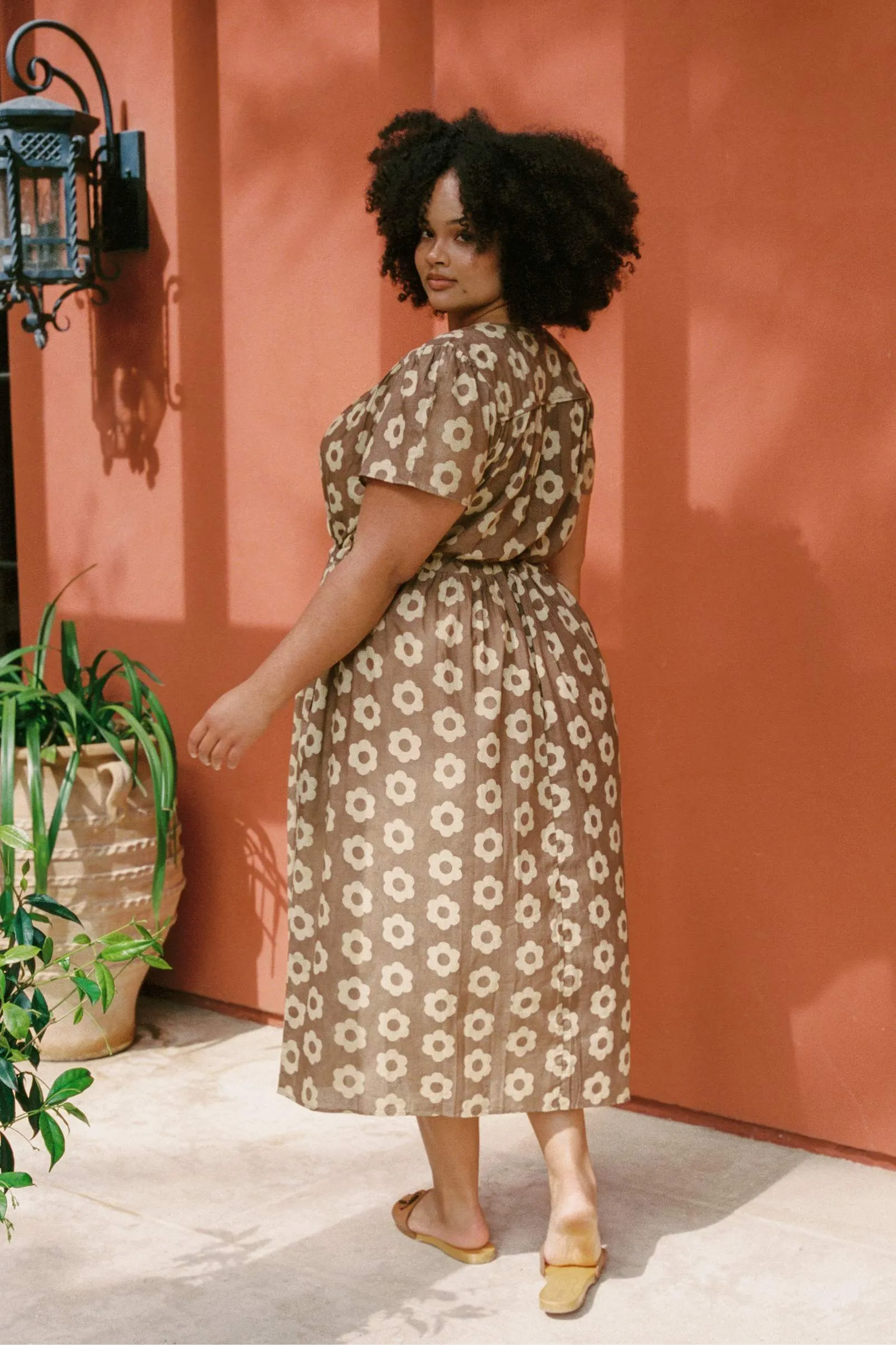 The Dawn Dress Extended | Mocha Daisy sold by Christy Dawn product image thumbnail 2