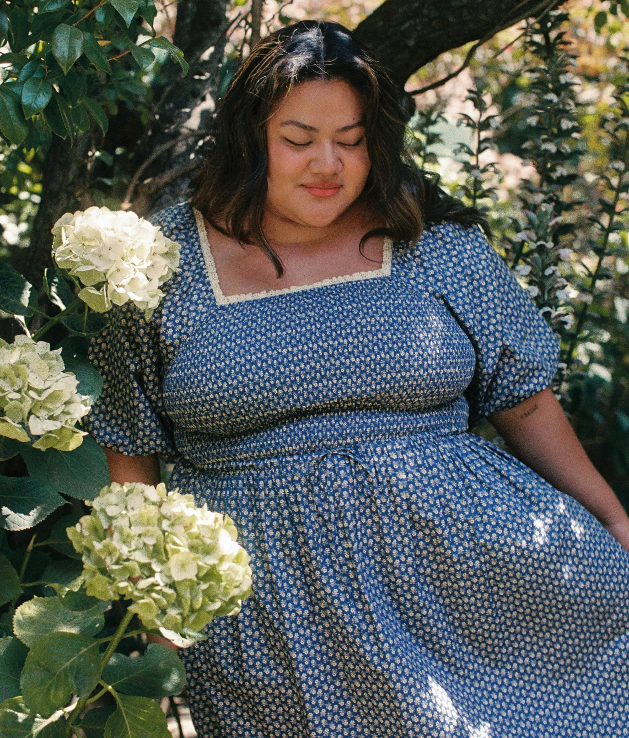 The Katrina Dress Extended | Aster Indigo sold by Christy Dawn product image thumbnail 4