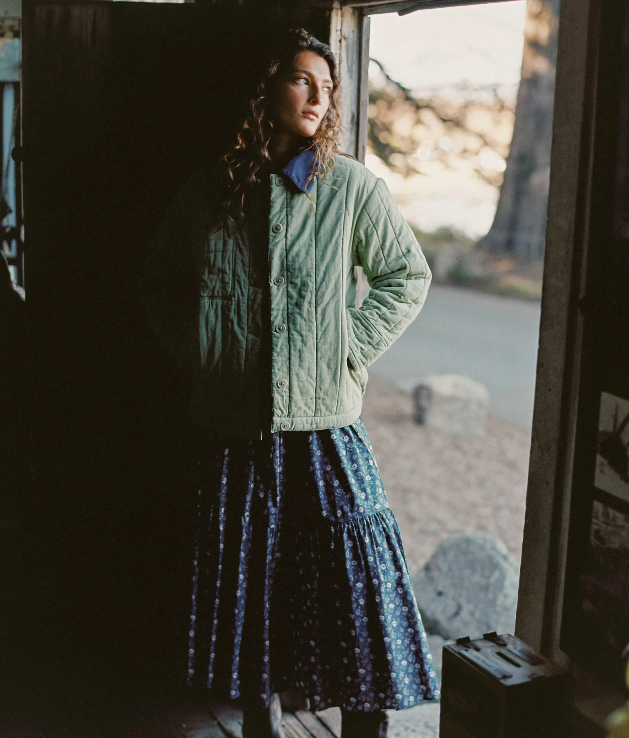 The Duncan Jacket | Olive sold by Christy Dawn