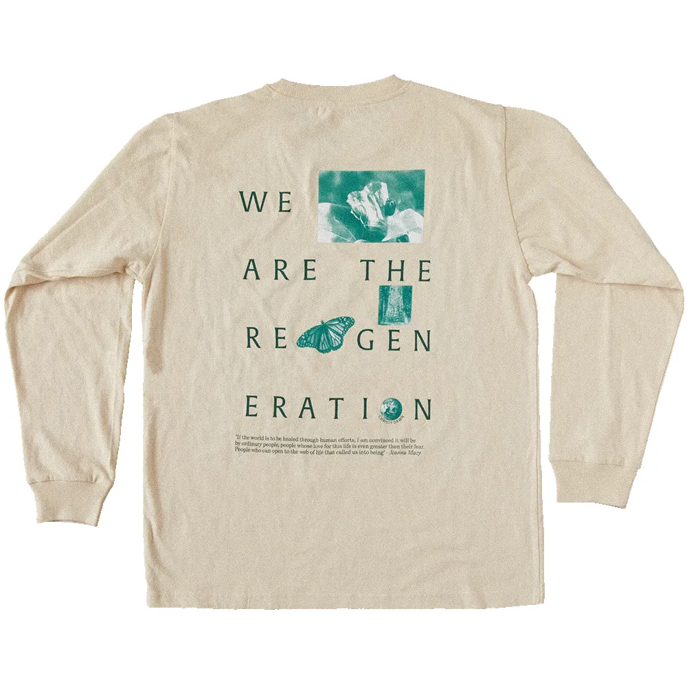 Regeneration Long Sleeve Tee | Natural sold by Christy Dawn product image thumbnail 2