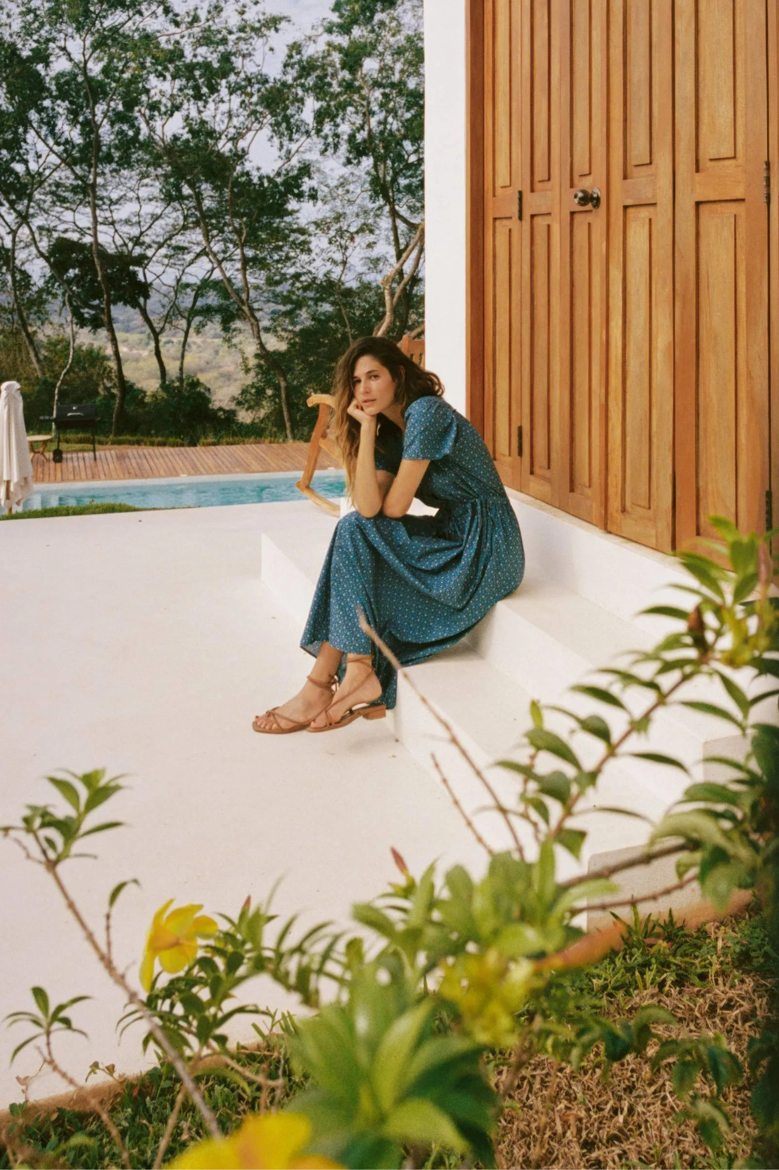 The Dawn Dress Petites | Essence Blue sold by Christy Dawn product image thumbnail 4