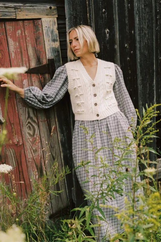 The Dagny Vest | Ivory sold by Christy Dawn