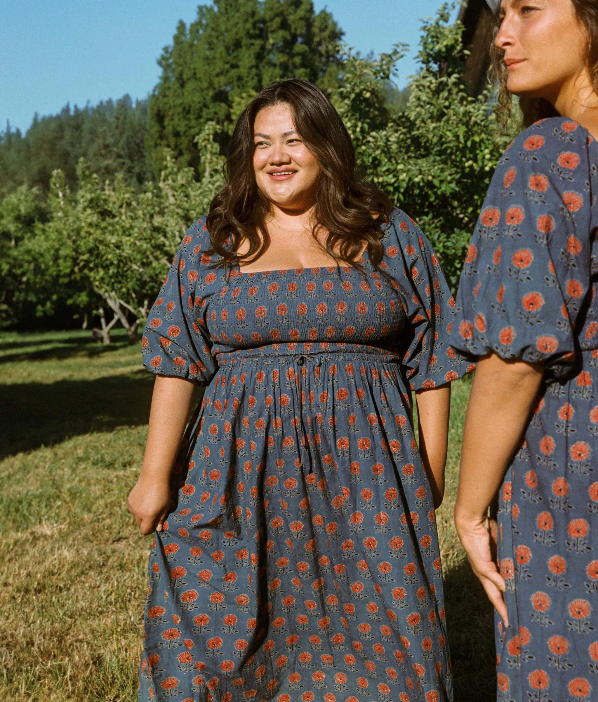 The Katrina Dress Extended | Indigo Sunflower sold by Christy Dawn product image thumbnail 4