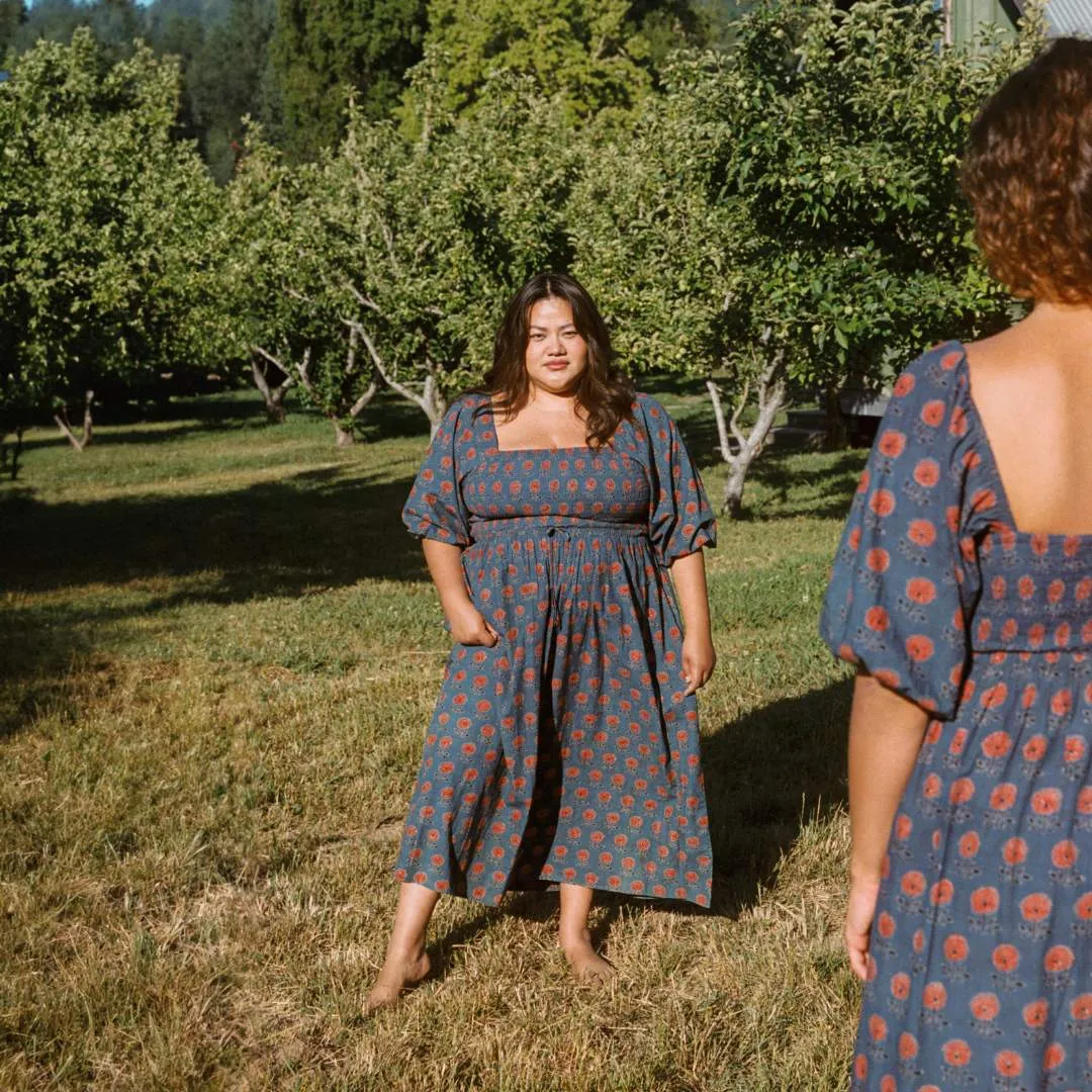 The Katrina Dress Extended | Indigo Sunflower sold by Christy Dawn product image thumbnail 2