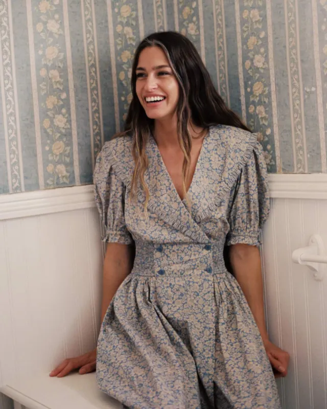 The Liliana Dress | Daisy Blue sold by Christy Dawn