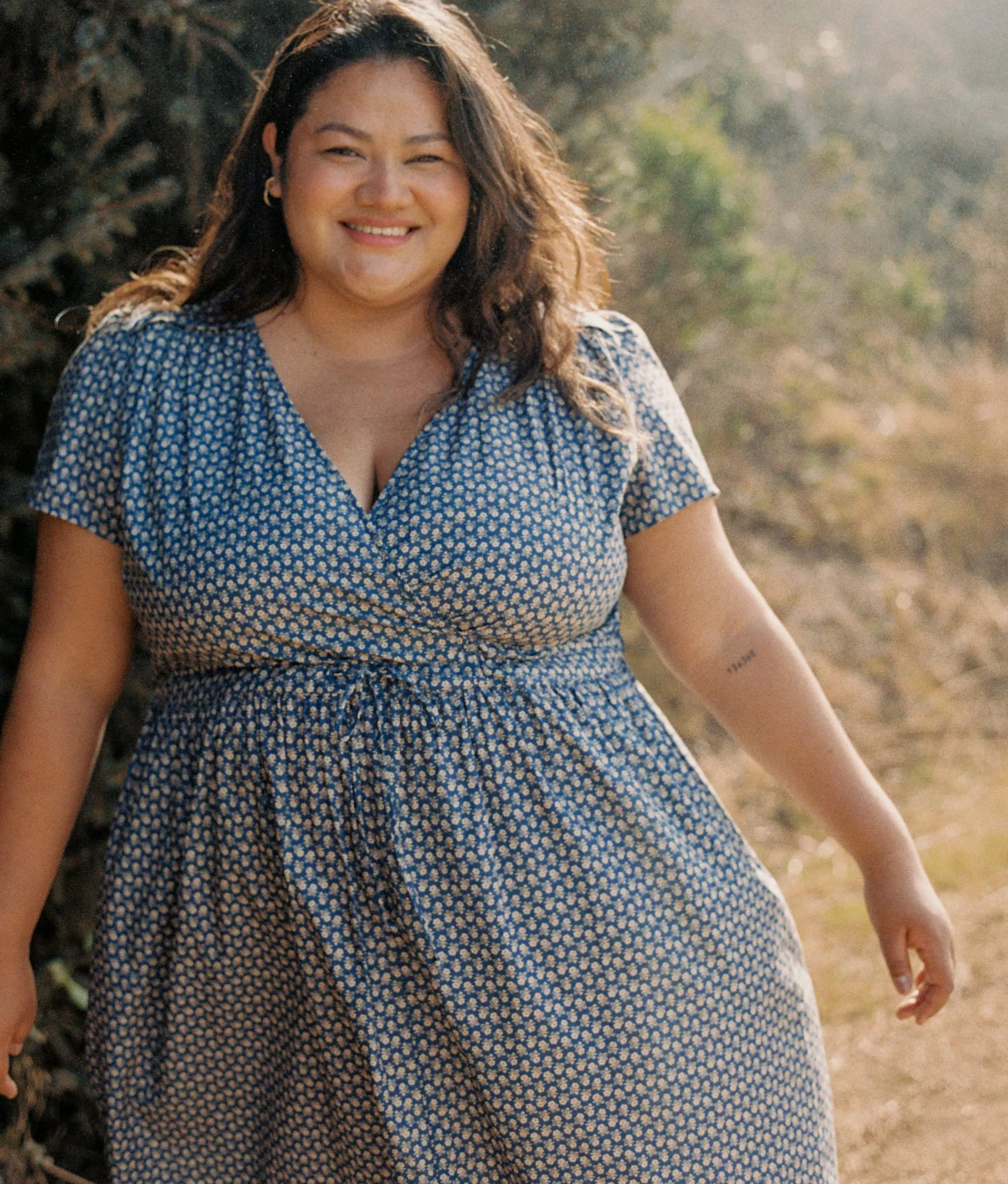 The Dawn Dress Extended | Aster Indigo sold by Christy Dawn