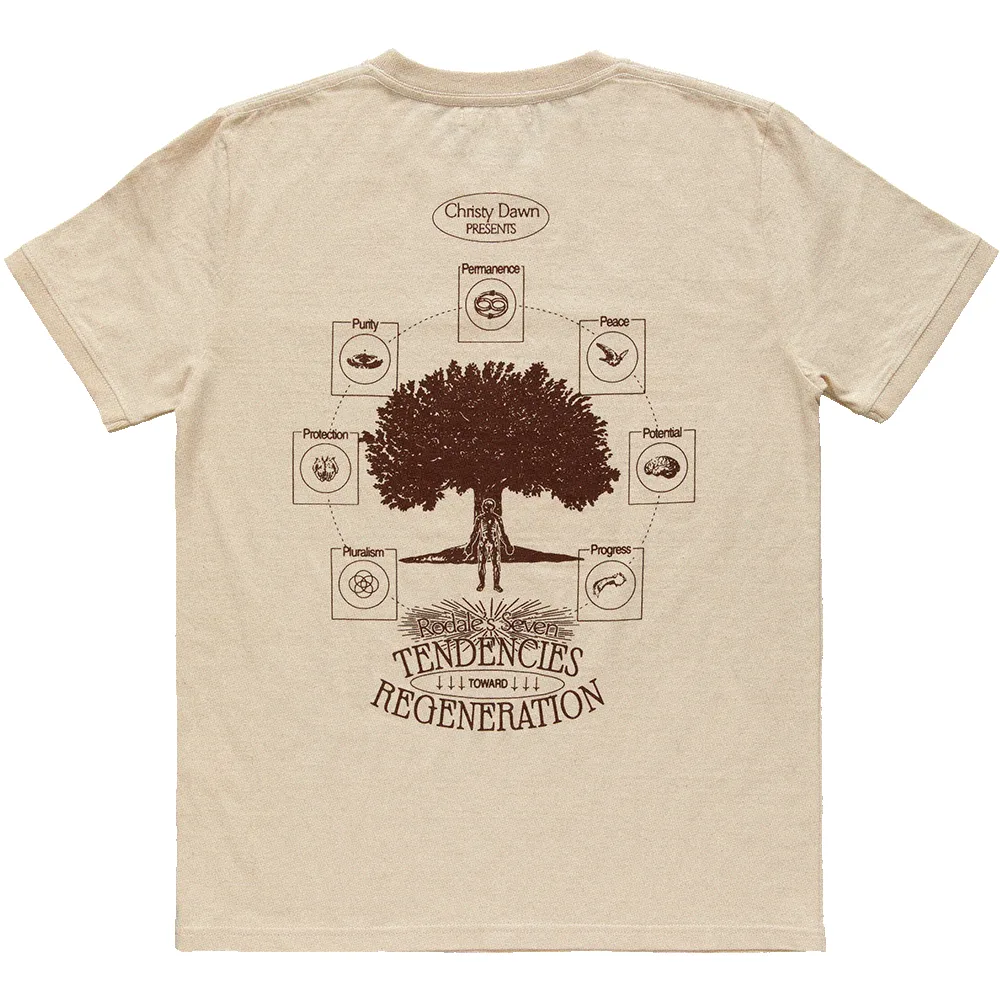 Rodale Short Sleeve Tee | Brown sold by Christy Dawn product image thumbnail 2