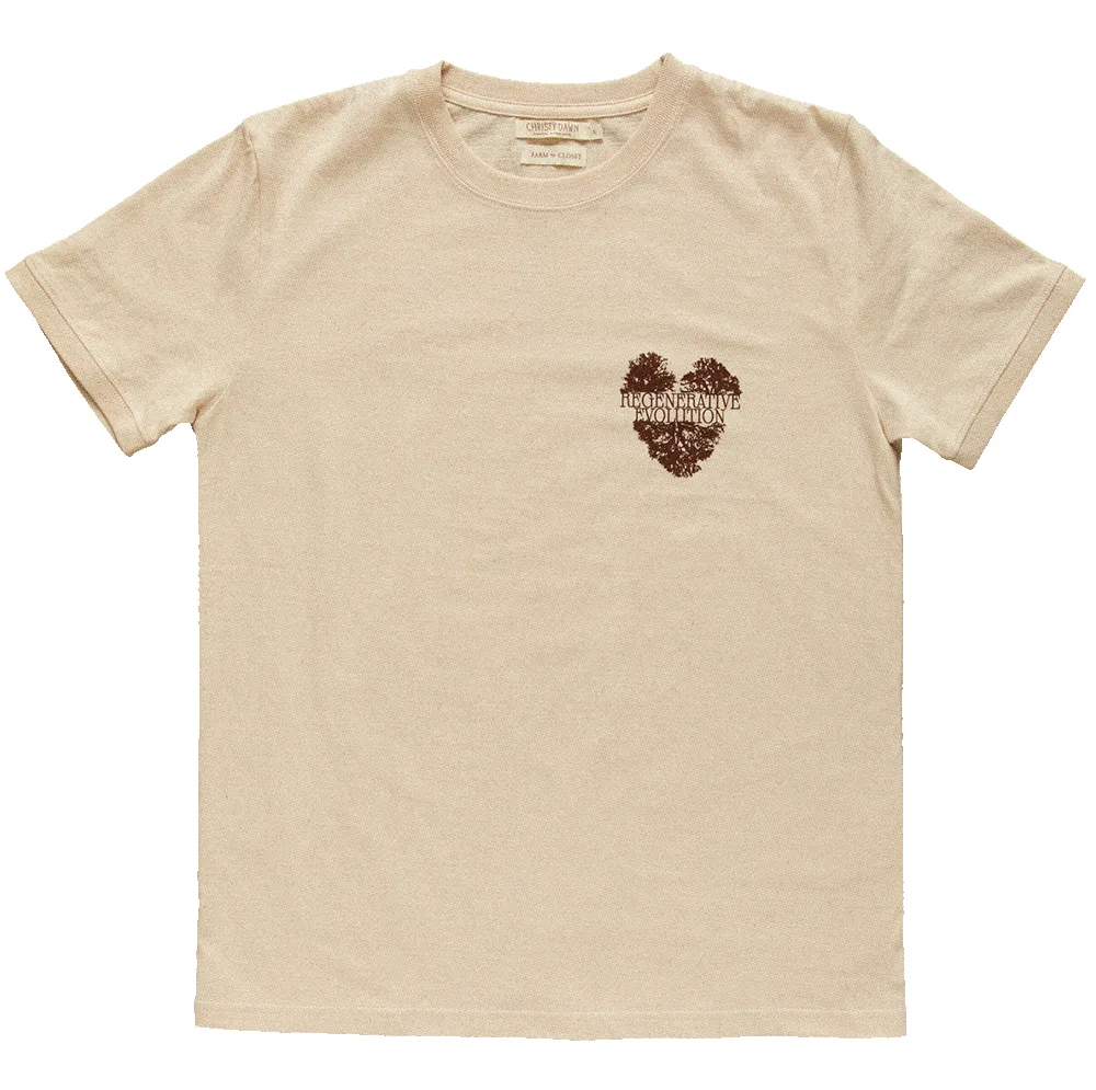Rodale Short Sleeve Tee | Brown sold by Christy Dawn product image thumbnail 3