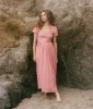 The Scarlet Dress Petites | Santa Fe Pink sold by Christy Dawn