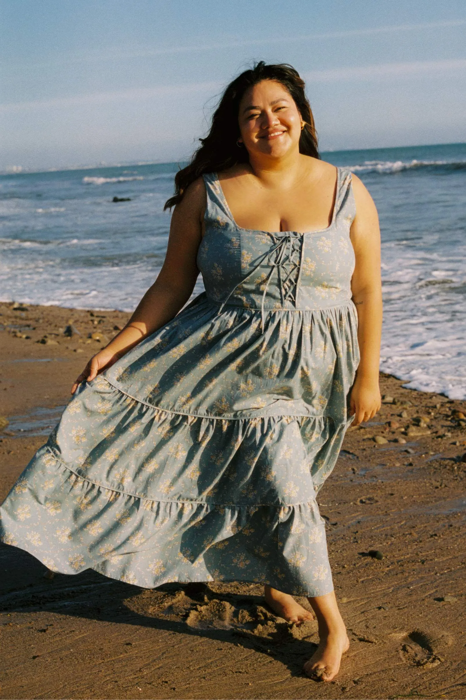 The Adele Dress Extended | Spruce Bouquet sold by Christy Dawn product image thumbnail 2