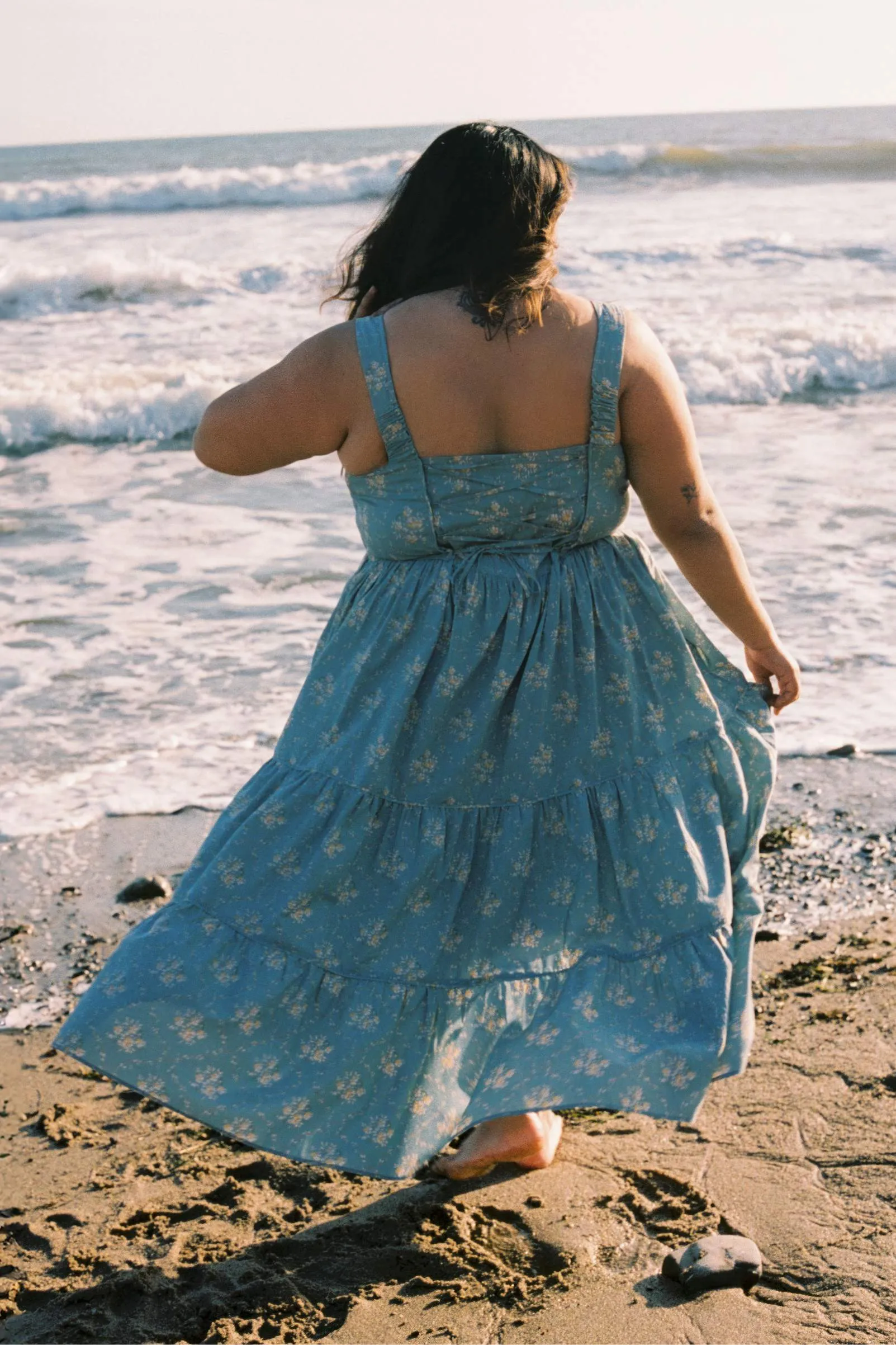 The Adele Dress Extended | Spruce Bouquet sold by Christy Dawn product image thumbnail 4