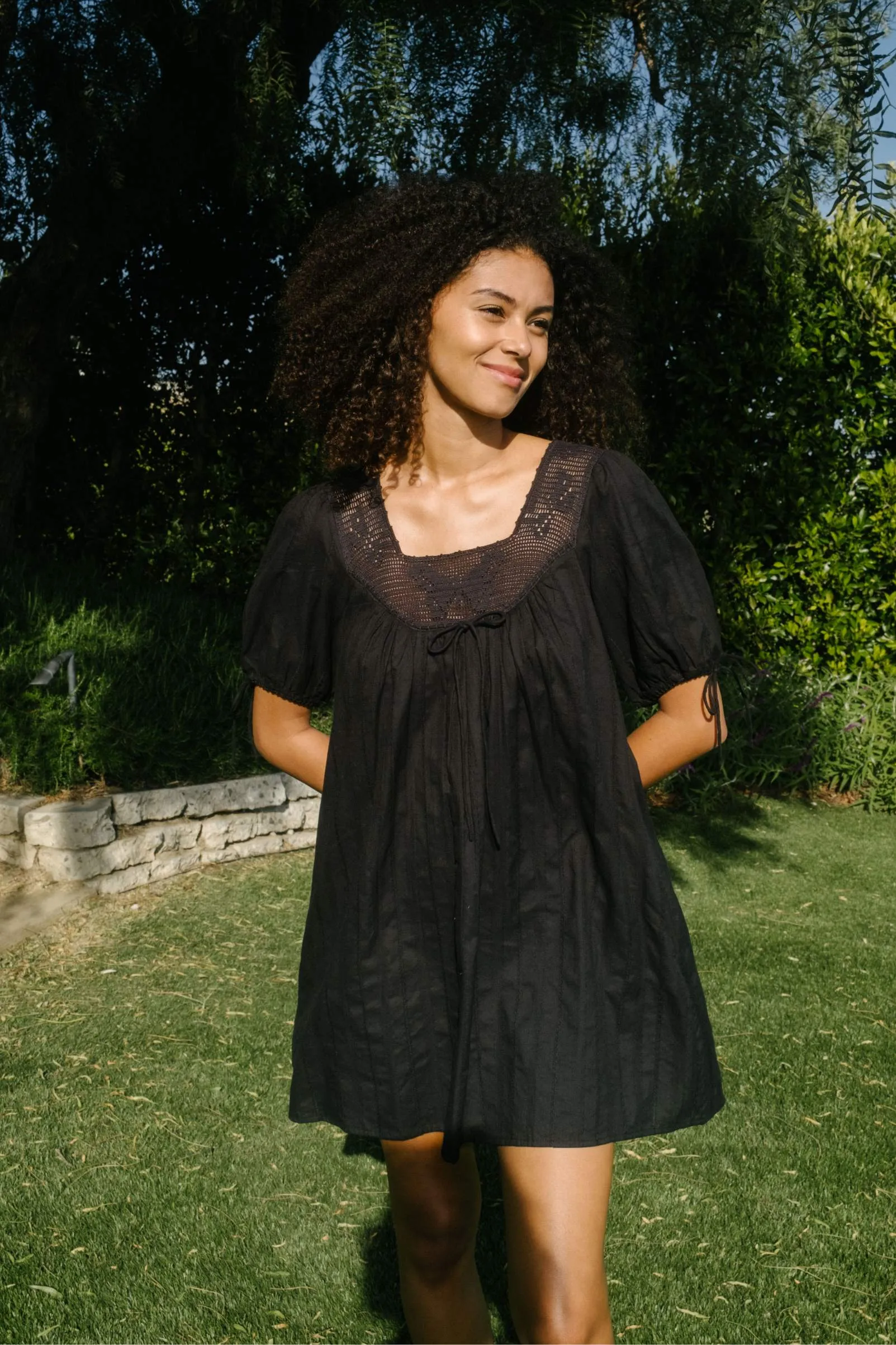 The Claudia Dress | Anthracite sold by Christy Dawn product image thumbnail 2