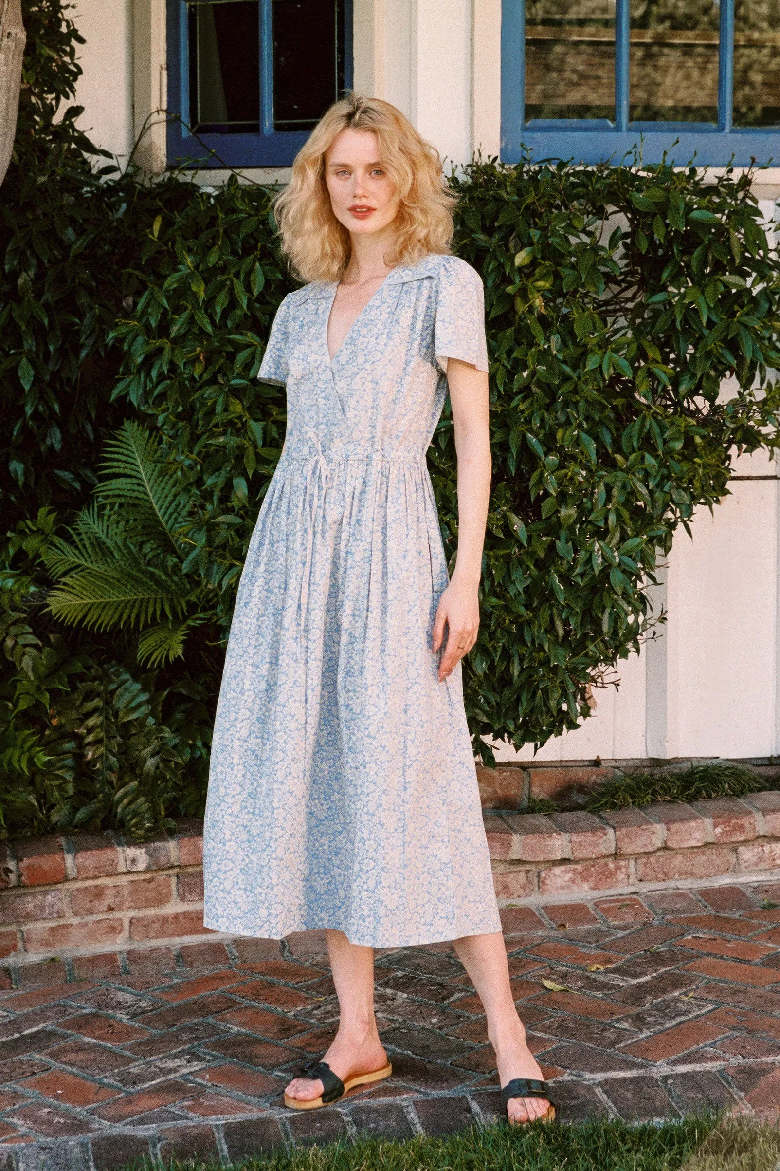 The Dawn Dress | Daisies Blue sold by Christy Dawn product image thumbnail 3