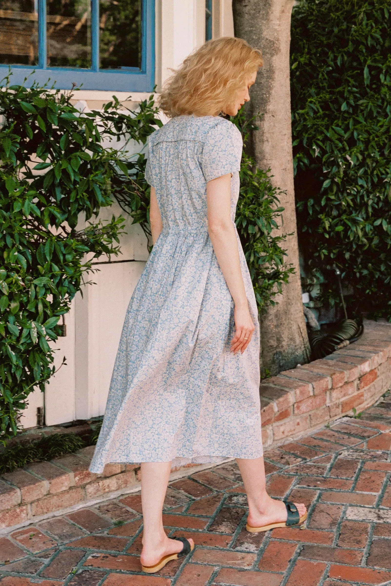 The Dawn Dress | Daisies Blue sold by Christy Dawn product image thumbnail 4