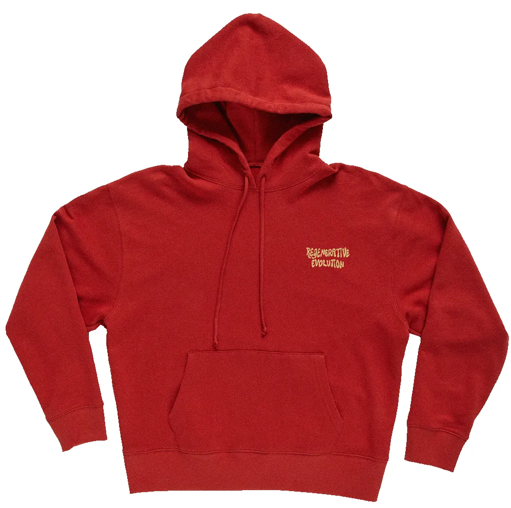 Plants Heal Hoodie | Red sold by Christy Dawn product image thumbnail 2