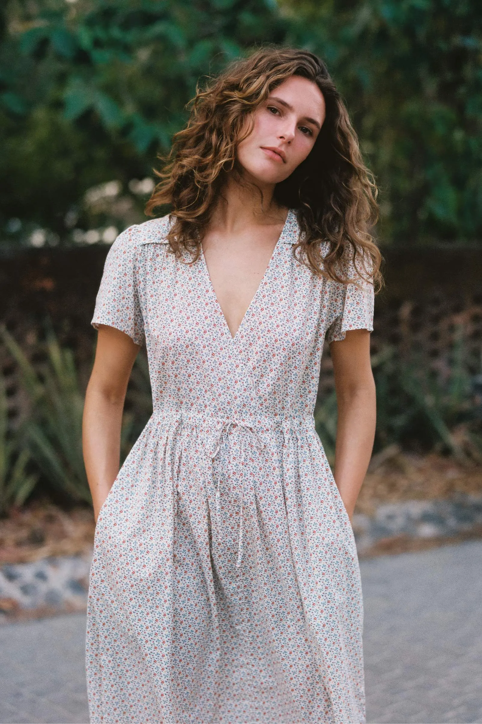 The Dawn Dress Petites | Essence Cream sold by Christy Dawn